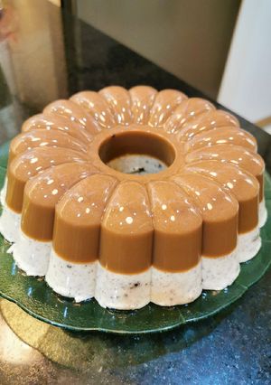Foto resep Pudding milo oreo