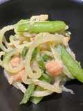 Sugar Snap Peas with Squash Noodles