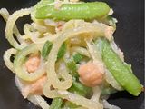 Sugar Snap Peas with Squash Noodles