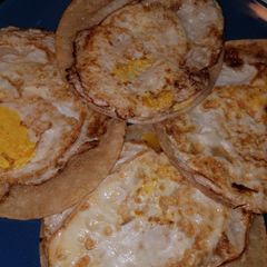 A picture of Simple egg tacos.