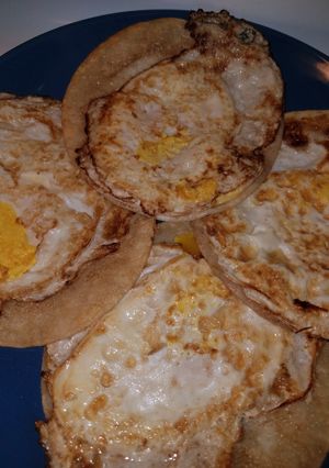 A picture of Simple egg tacos.