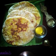 A picture of Puran poli.