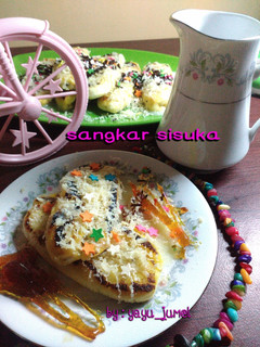 Foto resep Sangkar sisuka (pisang bakar siram susu keju karamel😄😘)