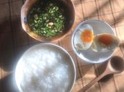 Hình ảnh của cháo từ cơm nguội
