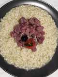 Risotto con lime e tartare di tonno 😍