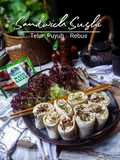 Sandwich sushi telur puyuh rebus #iladila