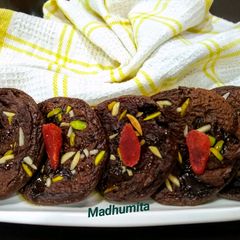 A picture of Chocolate Mini Pancakes.