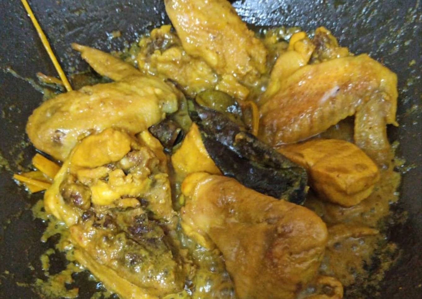 Ayam Ungkep Bumbu Minimalis