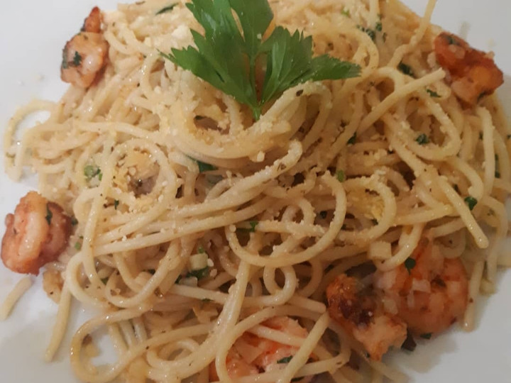 Resep Spaghetti aglio e olio Anti Gagal