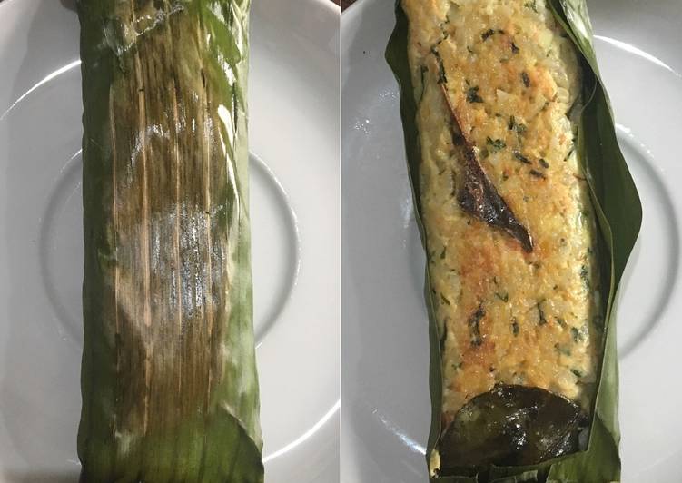 Cara mudah memasak Nasi bakar 4* made by mami ael😍, Enak