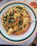 Fideos a la florentina