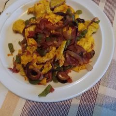A picture of Vegetable egg #lunch ideas.