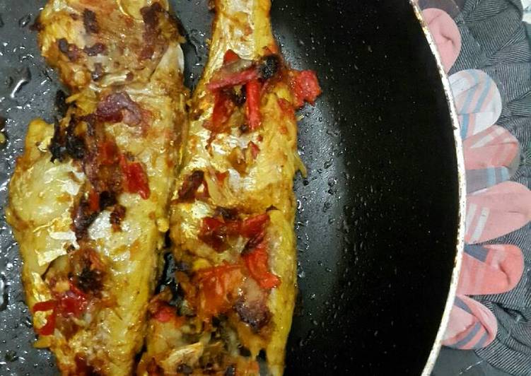 Cara Gampang Membuat Kuniran bakar asam pedas Anti Gagal