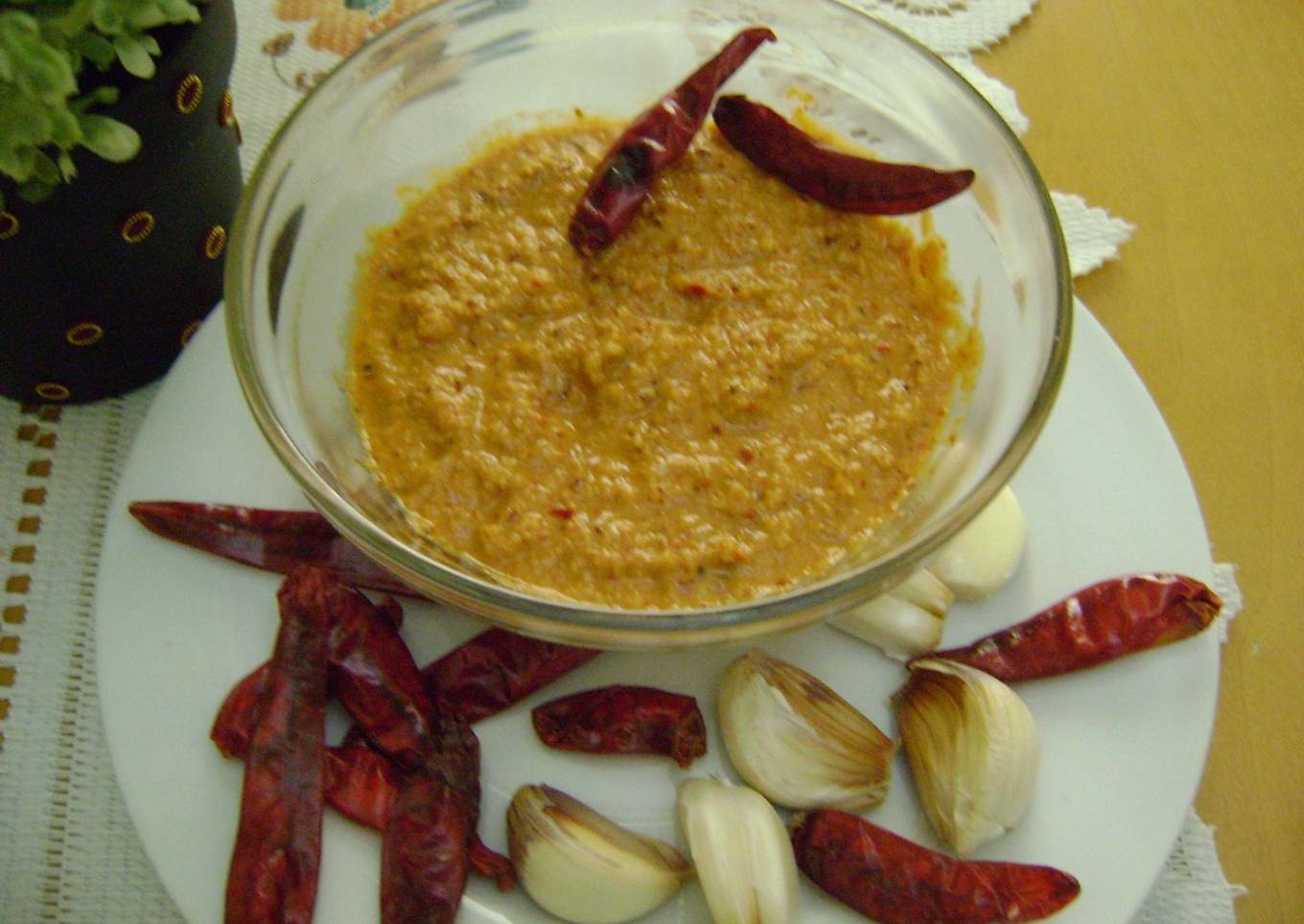Chilli, Garlic & Raw Mango Chutney
