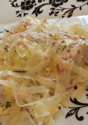 Una foto de Sorrentinos de salmón a la crema 🥰🥰