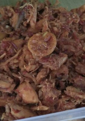 Foto resep Sambal Ayam Nasi Puyung Lombok
