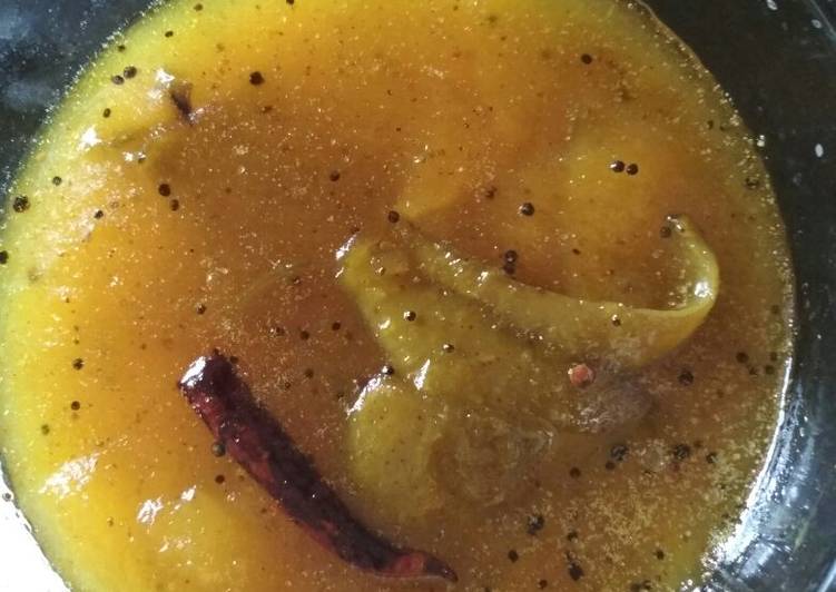 Hot and sweet mango chutney