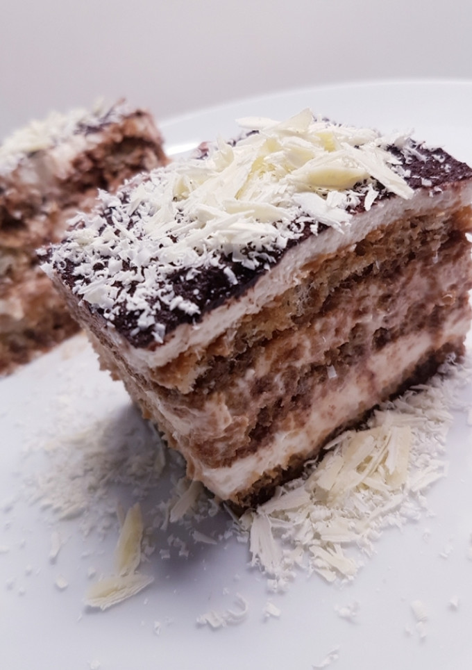 Una foto de Tiramisú sin huevo