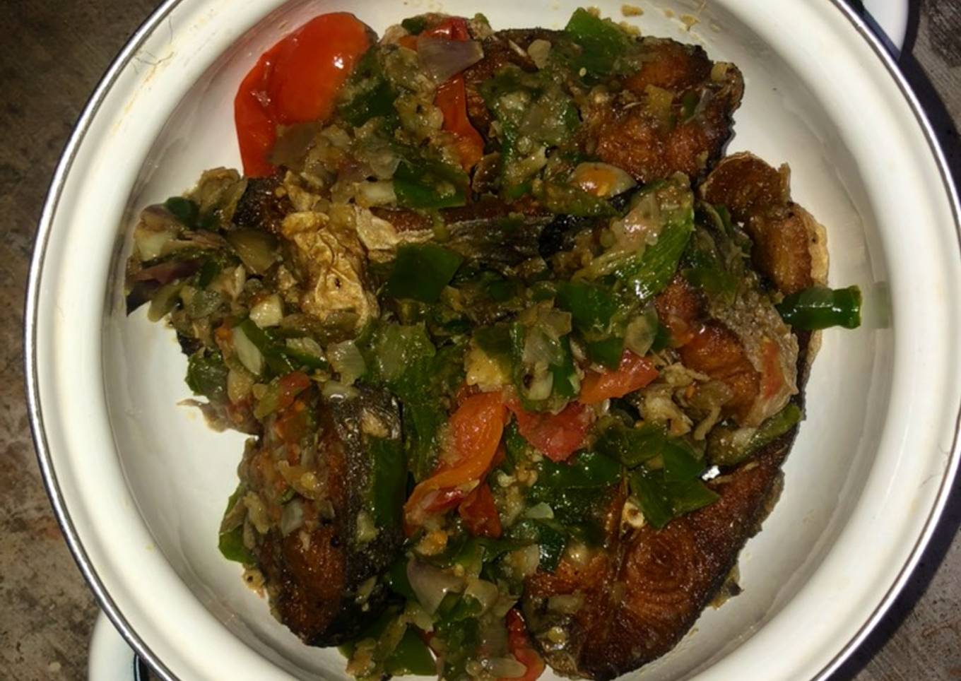 Patin Lombok Ijo (Cabe/lombok hijau)