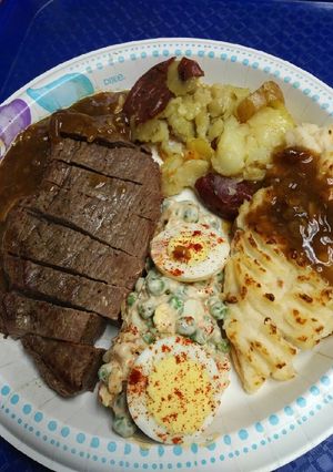A picture of Thursday's Dinner.