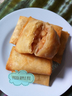 Foto resep Simple fried apple pie