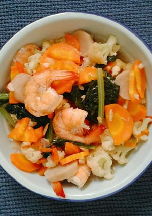Foto resep Capcay Udang Simple