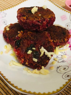 மிதமான சாதம் வைத்து சுவையான பீட்ரூட் கட்லெட் /Rice-Beet Cutlet with left over rice செய்முறை முக்கிய புகைப்படம்