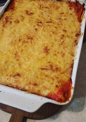 Makaróni lasagne recept fotója