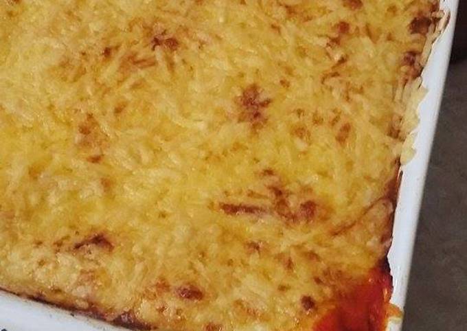 Makaróni lasagne recept foto