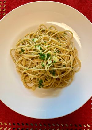 Φωτογραφία της συνταγής 💕Σπαγγέτι Aglio e Olio