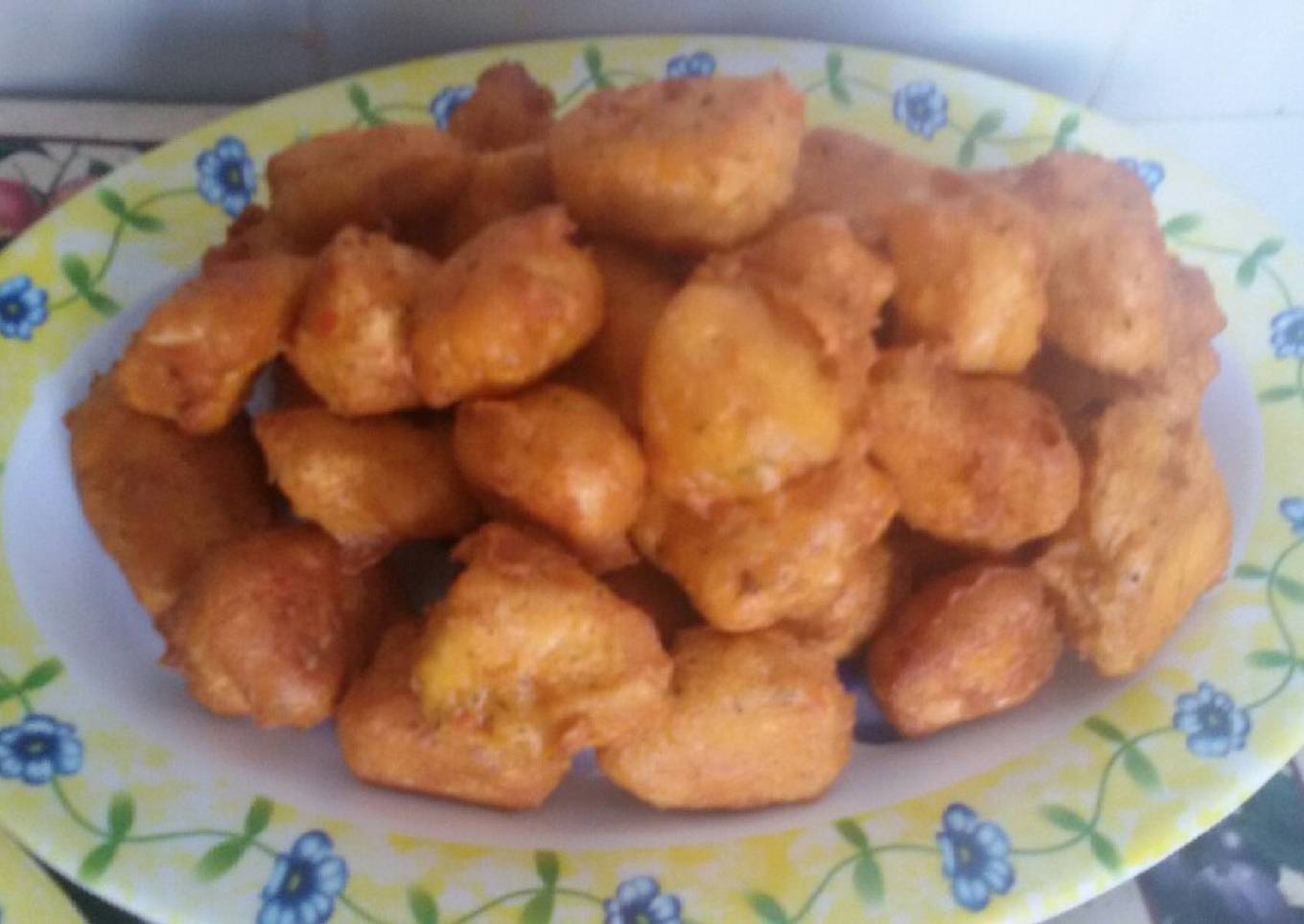 Buñuelos de pechugas de pollo