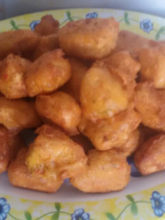 Una foto de Buñuelos de pechugas de pollo