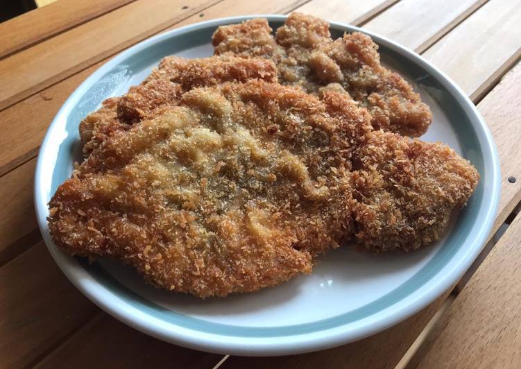 German pork schnitzel