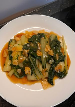 A picture of Quick Stir-fried Bok Choy.