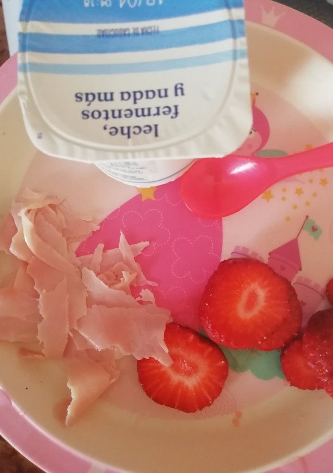 Una foto de Merienda para 1 año