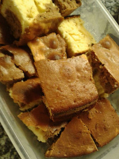 Una foto de Torta marmolada express