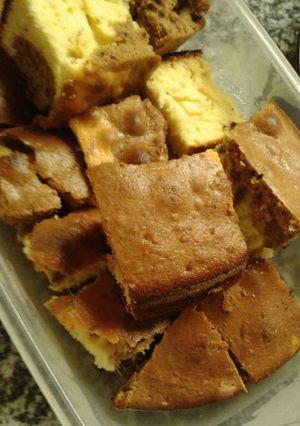 Una foto de Torta marmolada express