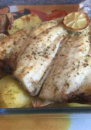 Una foto de Dorada al horno