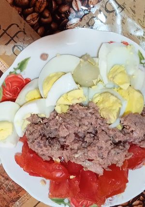 صورة لوصفة شبه سلطة