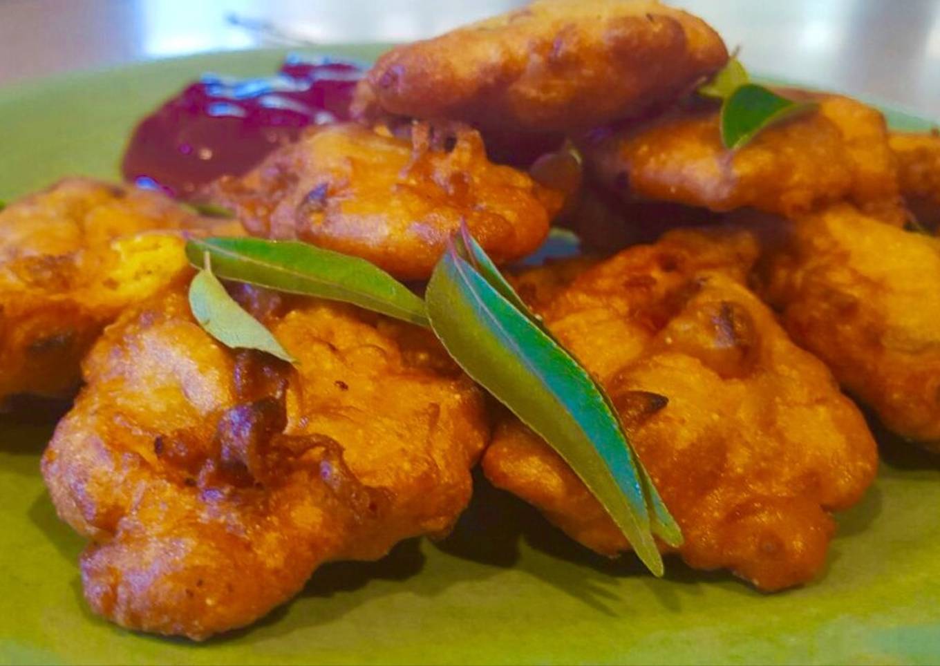 Easy Pakodas ( Kerala evening snack) 