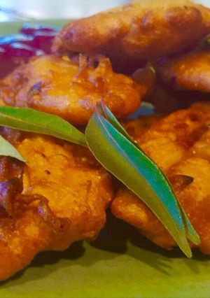 A picture of Easy Pakodas ( Kerala evening snack) .