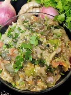 ऑयल फ्री मिक्स वेज चटनी(oil free mix veg chutney recipe in hindi) रेसिपी मुख्य फोटो