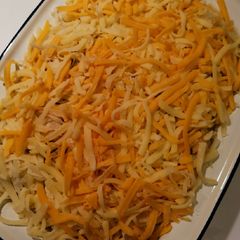 A picture of Tetrazzini w Chicken and mushrooms.