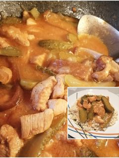 Hentes tokány csirkéből recept fotója