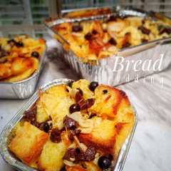 Foto resep Bread pudding