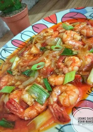 Foto resep Udang Saus Asam Manis 🍤