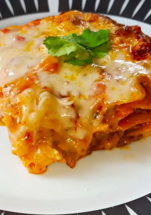 Une photo de Lasagne à la bolognaise