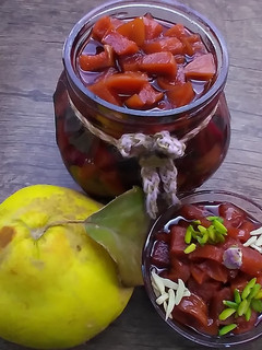 عکسی از دستور مربا به