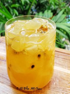 Hình của món Trà đác chanh dây.