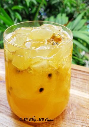 Hình của món Trà đác chanh dây.